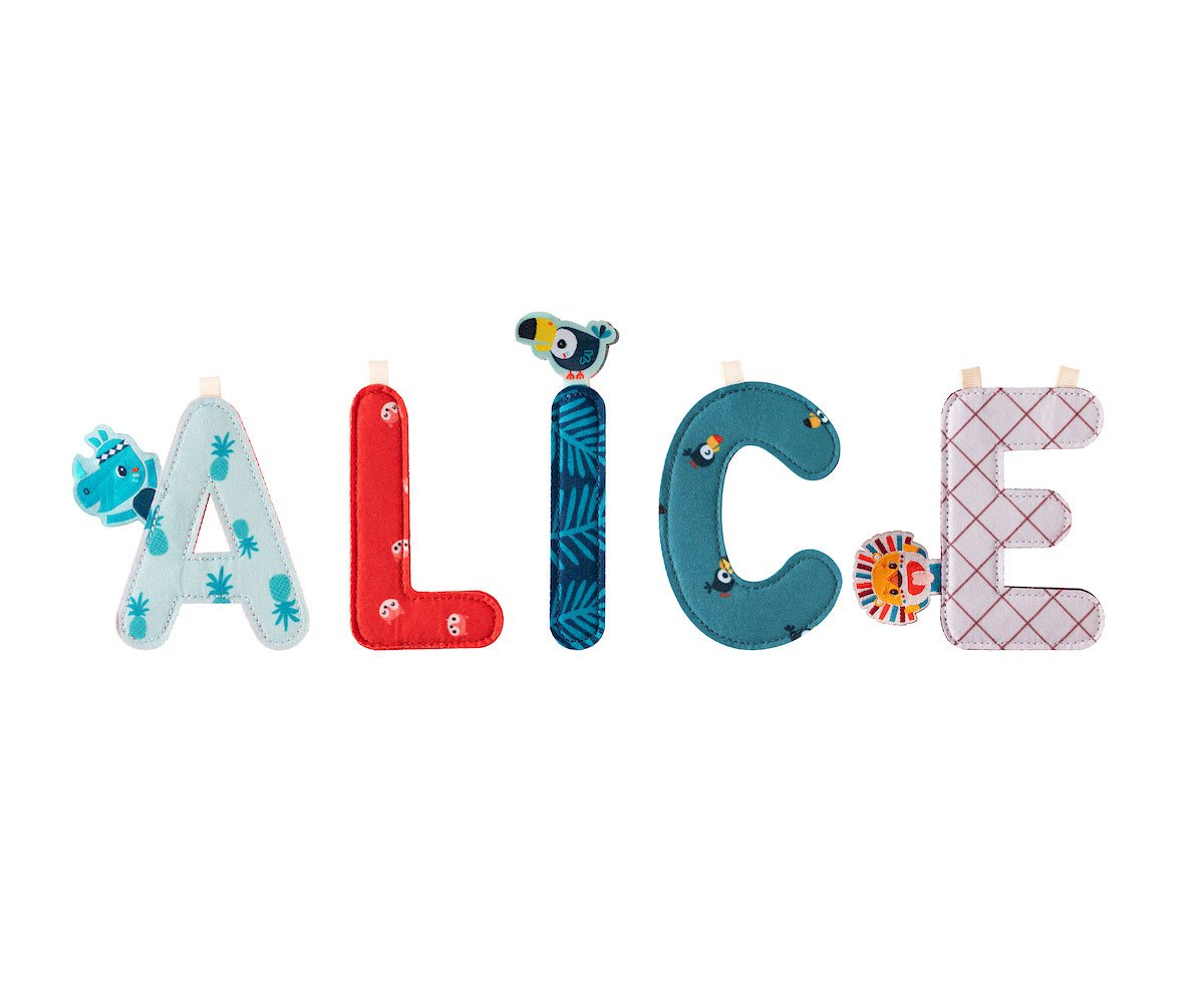 Lettre Tissu Lilliputiens Y