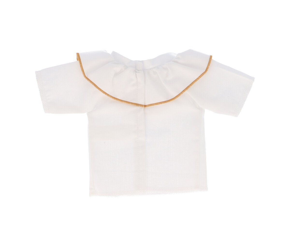 Chemisier Cutie à Volant Moutarde pour Poupées