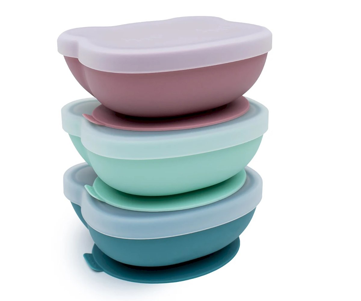 Taça com Ventosa e Tampa Urso Susty Rose