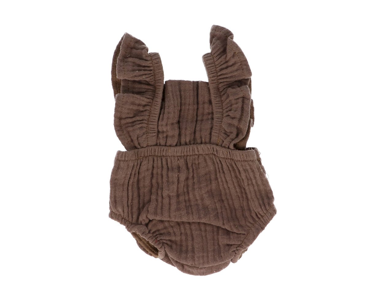 Barboteuse pour poupée taupe