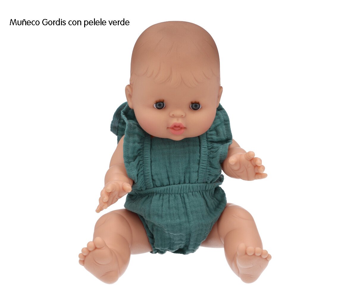 Barboteuse pour poupée taupe