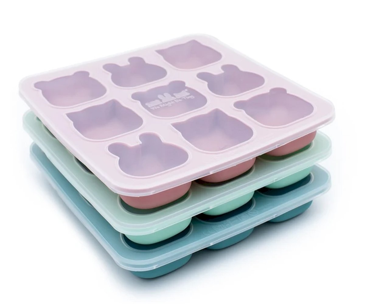 Moldes Poddies para Hornear ó Congelar Rosa Empolvado