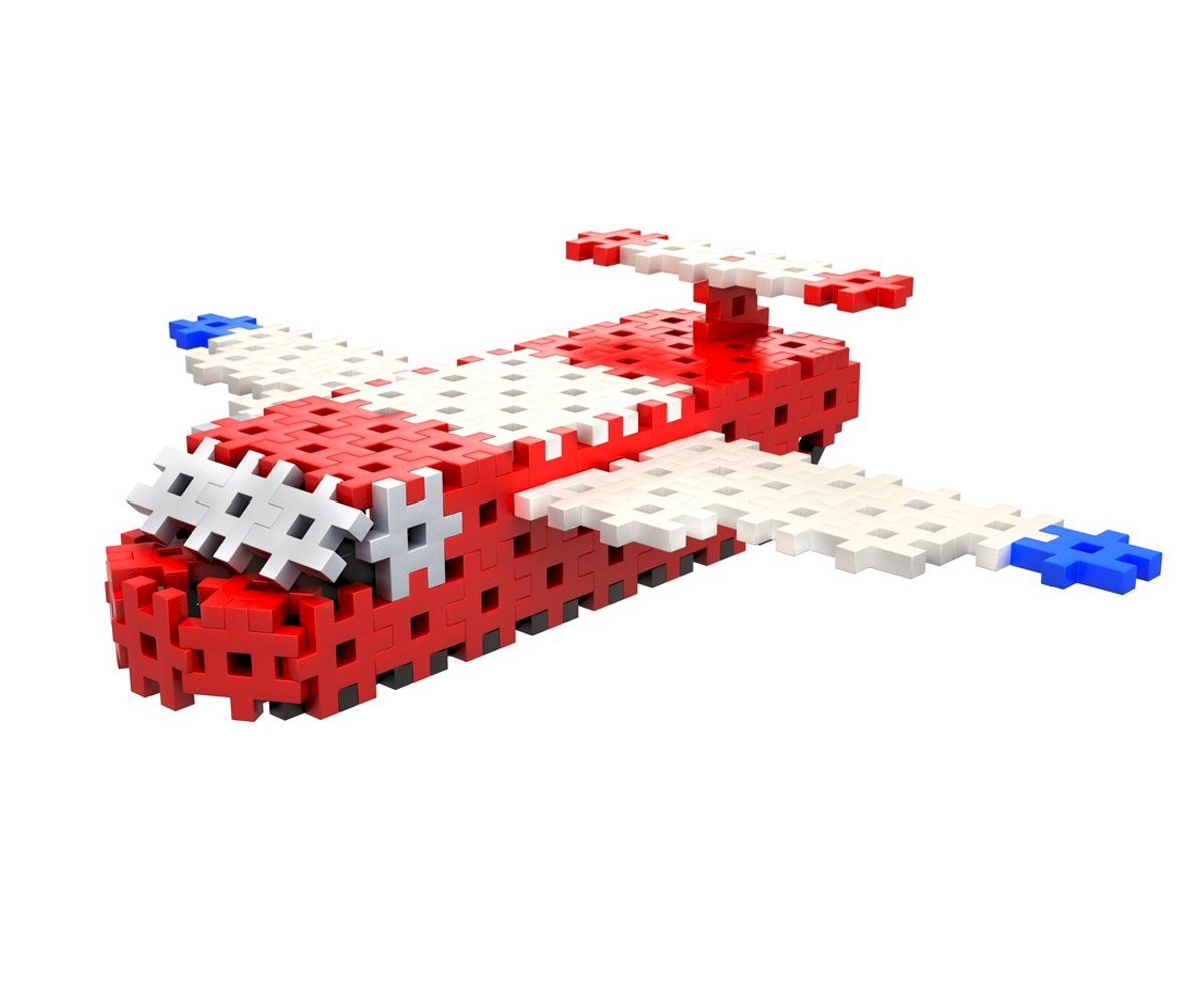 Peças de Construção Veículos Bombeiros 4 em 1