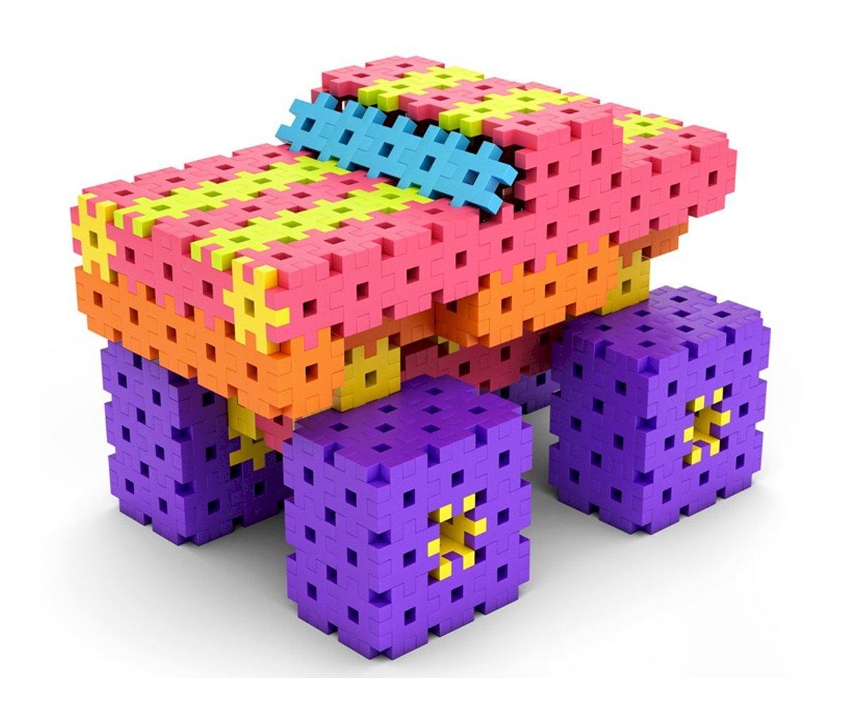 1200 Piezas de Construcción EDU