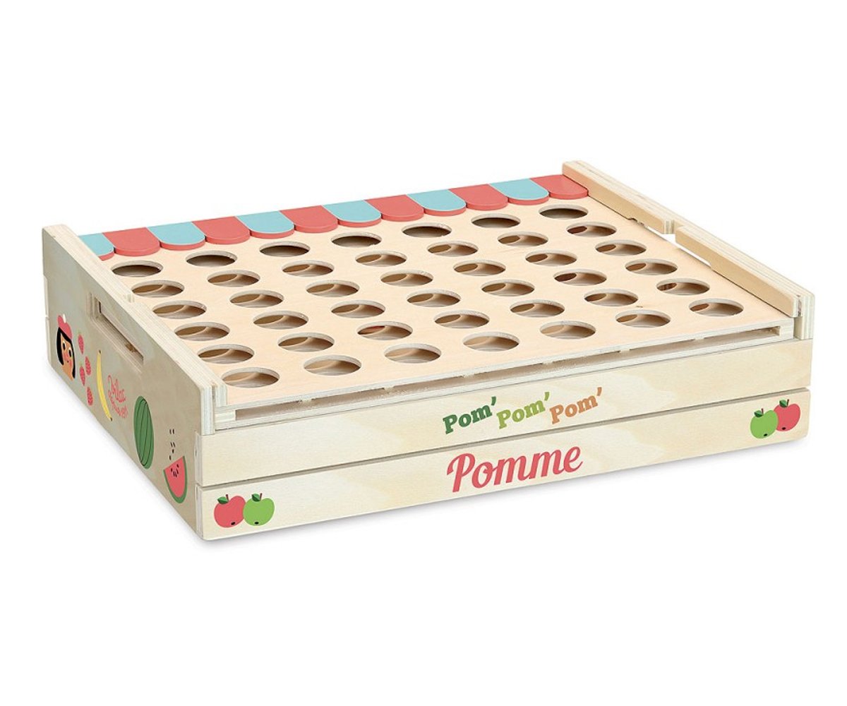 4 maçãs em uma fileira