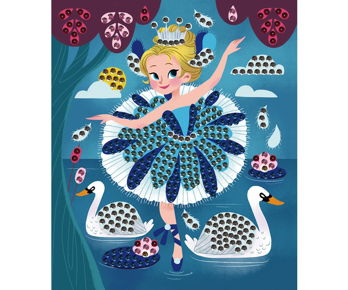 Lentejuelas para Bordar Bailarinas