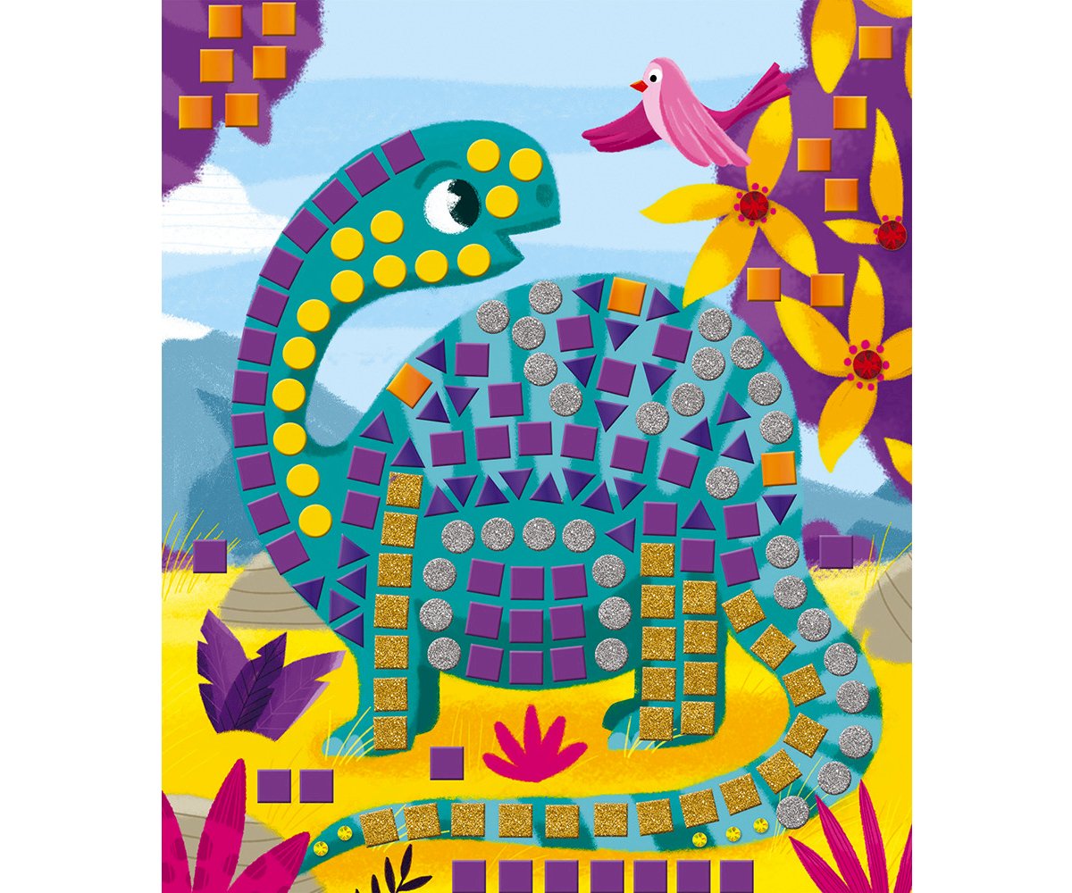 Dinosaures Mosaïques