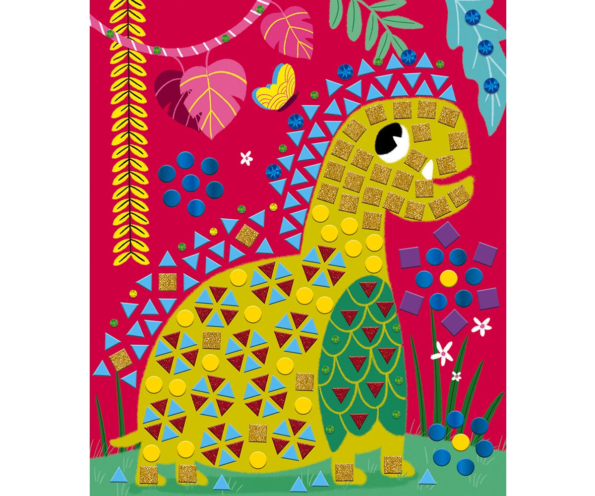 Dinosaures Mosaïques
