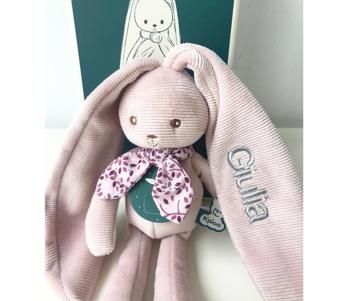 Peluche Rabbit Rosa Piccolo Personalizzabile