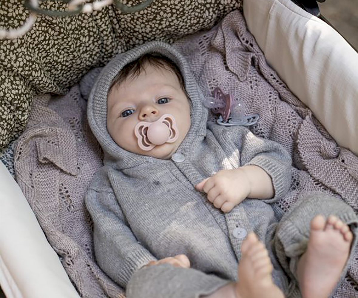 2 Chupetes BIBS Supreme Honey Bee/Olive Silicona