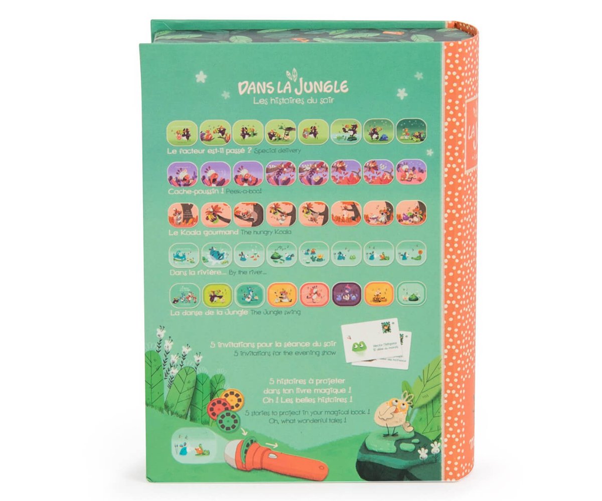 Projetor Lanterna Book of Jungle Stories