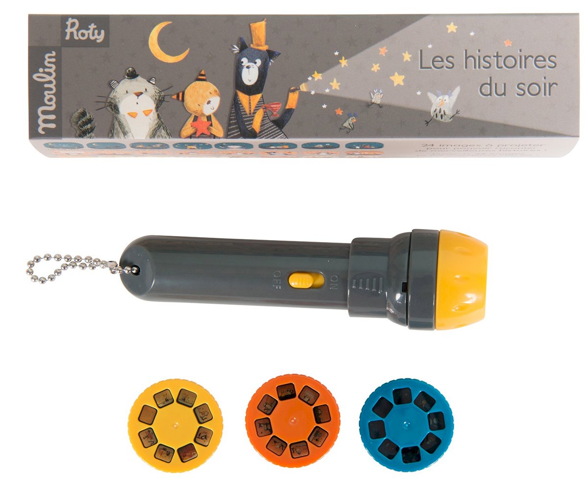 Linterna Proyector de Historias Moustaches