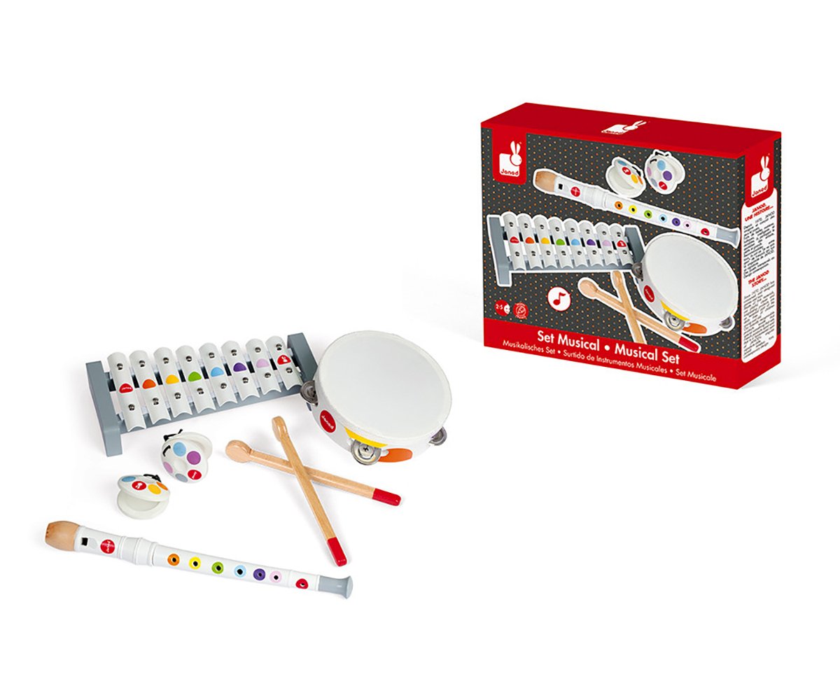 Set Instrumentos Musicales Confetti