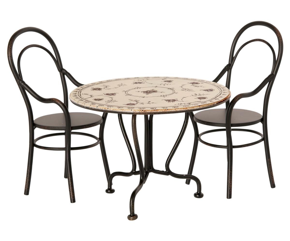 Set de Comedor con 2 Sillas