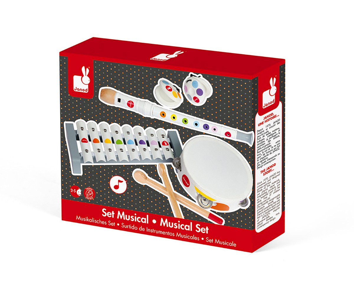 Set Instrumentos Musicales Confetti