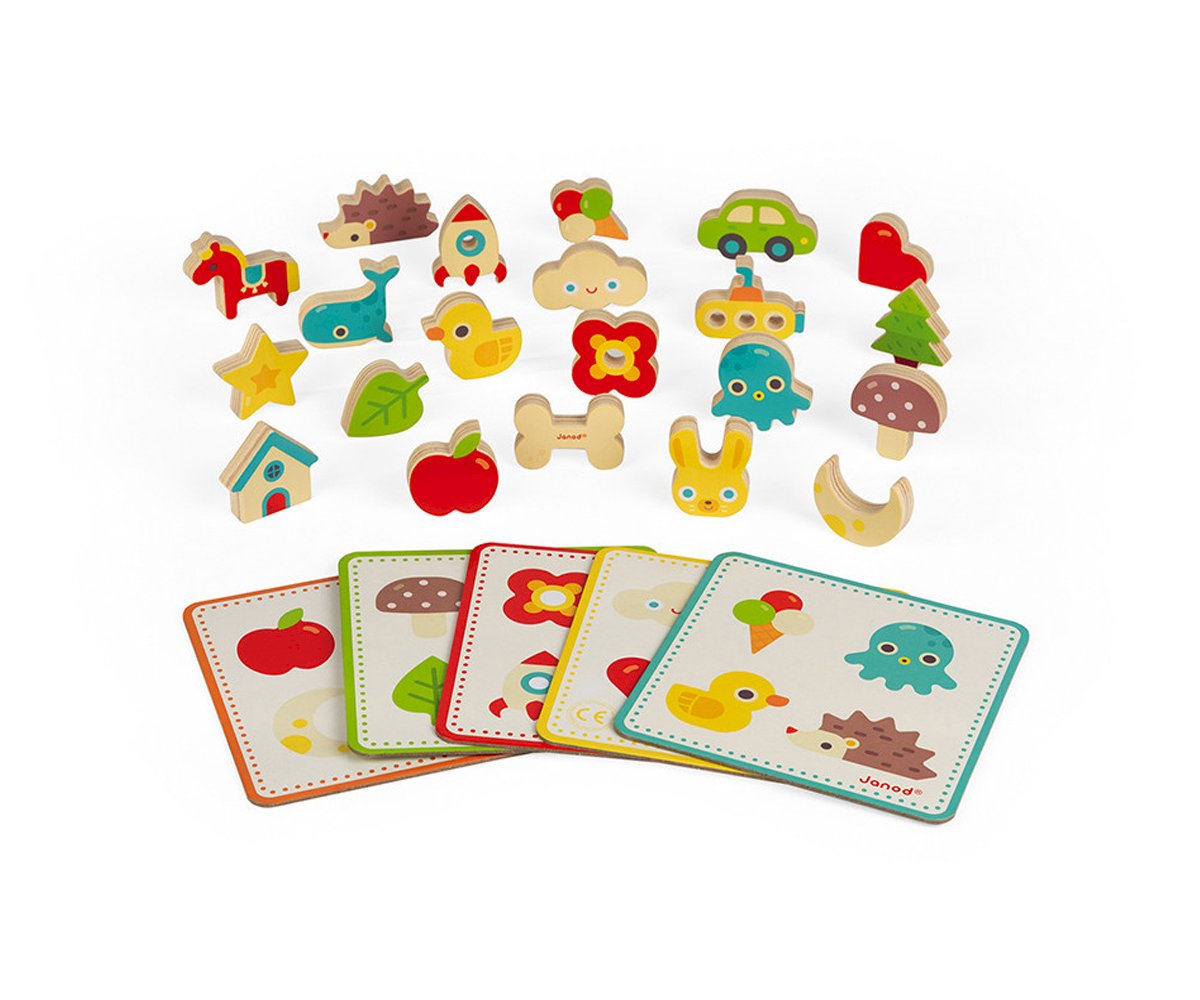 JUEGO DE RECONOCIMIENTO TÁCTIL MEMORY TOUCH' 3 - 6 Años