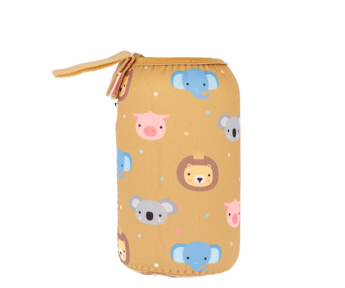 Housse en Néoprène 500ml Personnalisable Animal Friends