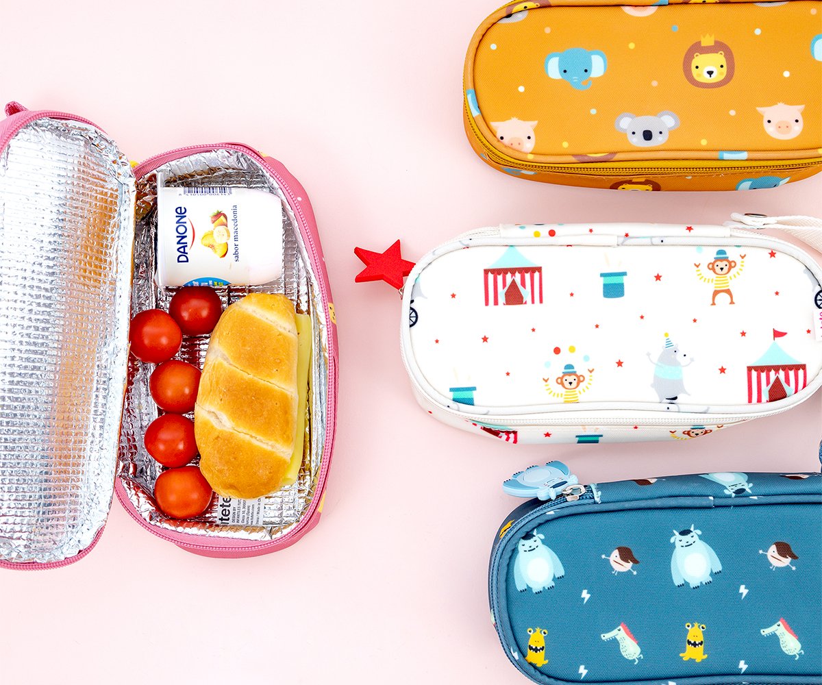 Bolsa Térmica Pequeno Almoço Animal Friends Personalizada