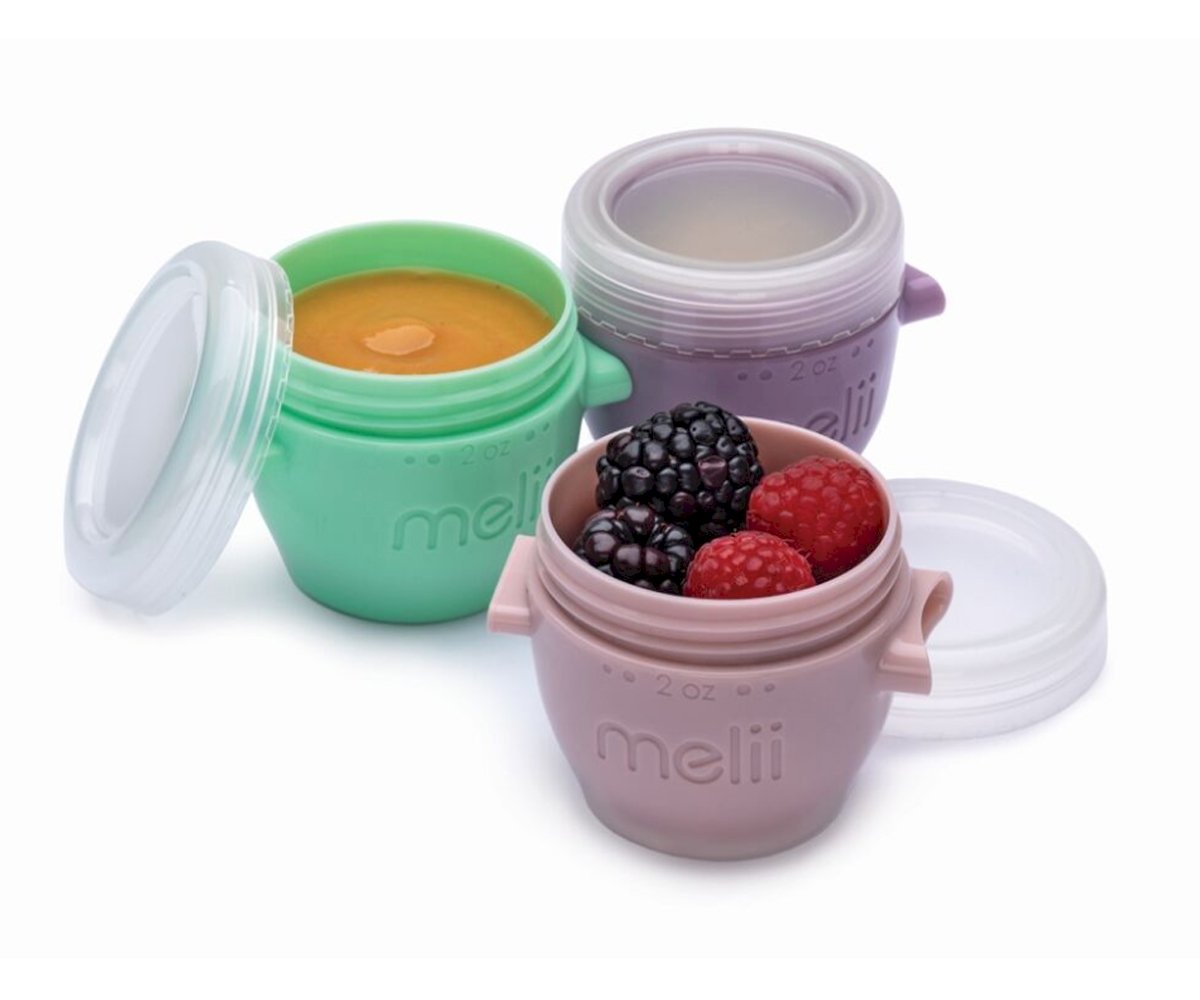 Set 6 Porta Alimenti Bebè Snap & Go Pods Multicolor 60ml