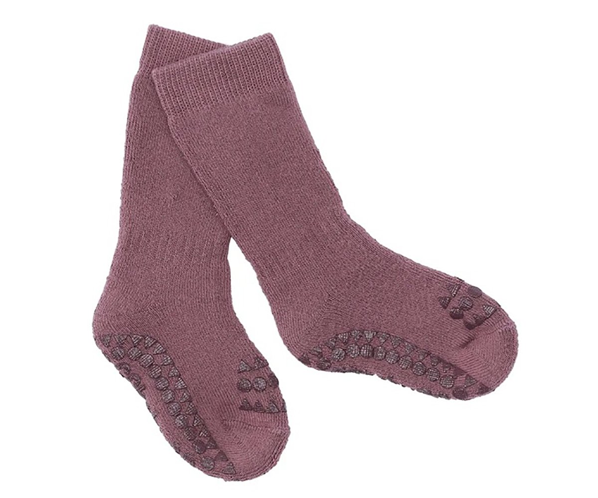 Calcetines Suela Antideslizante Algodón Misty Plum