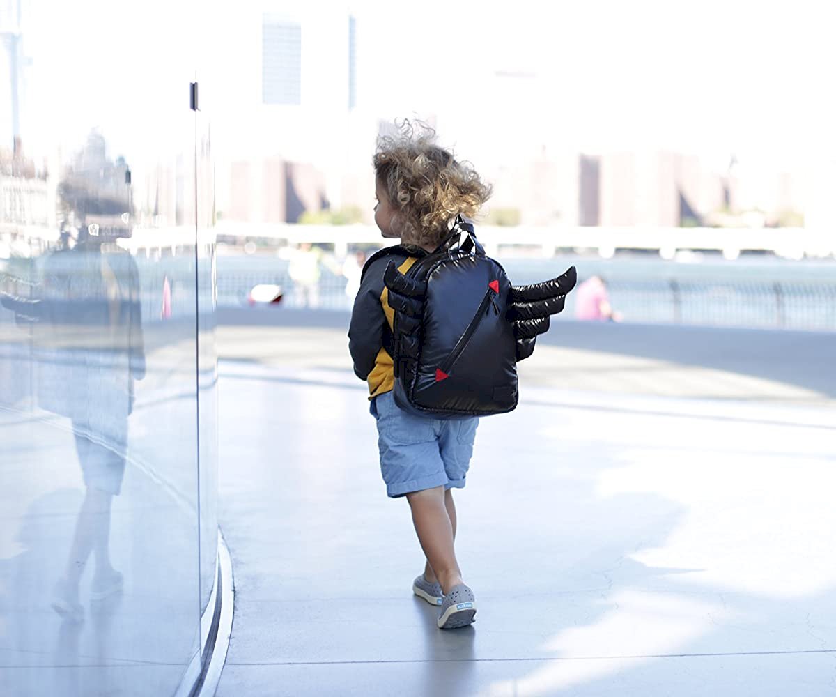 Mini Mochila Wings Negra
