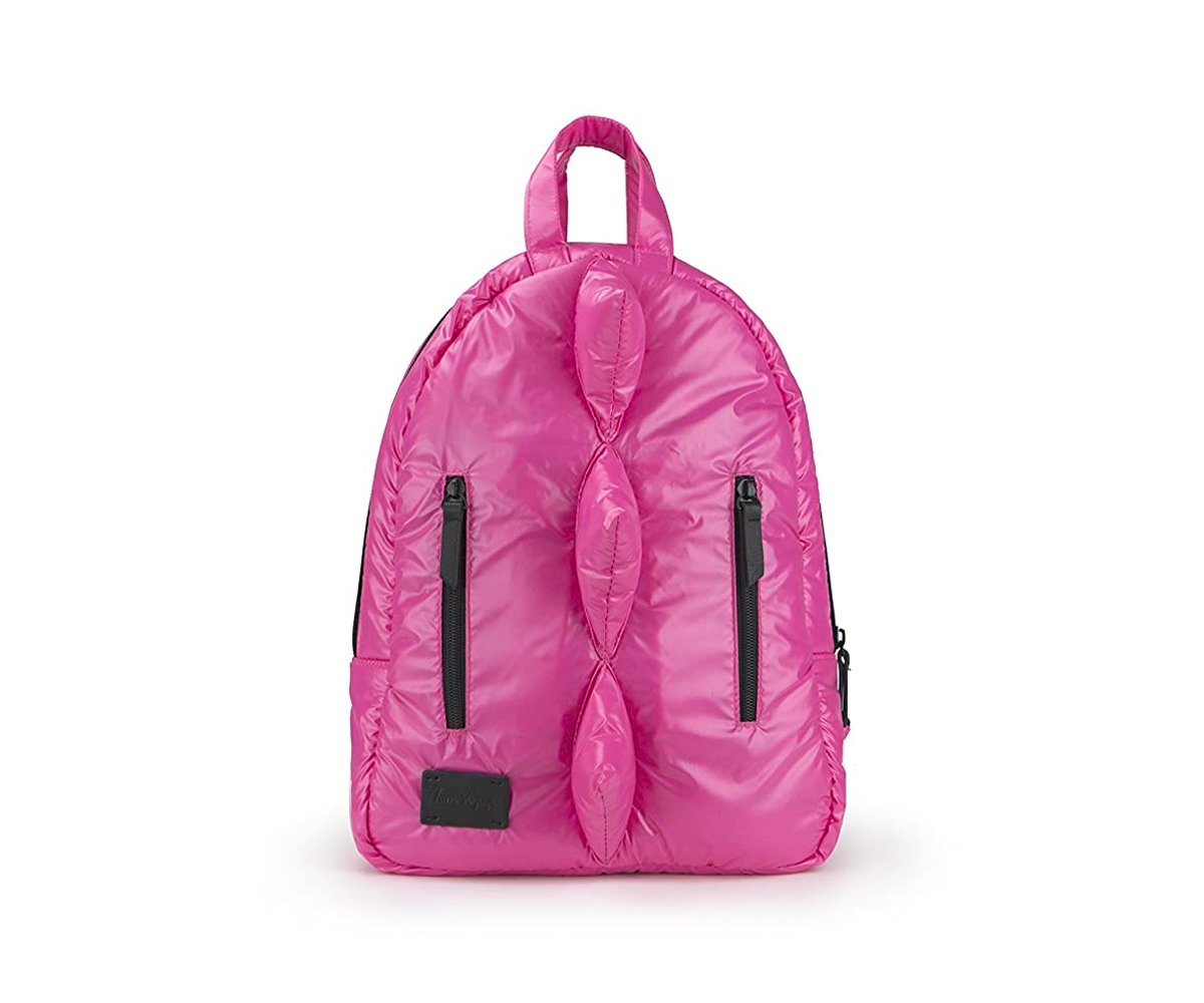 Mini Mochila Dino Hot Pink