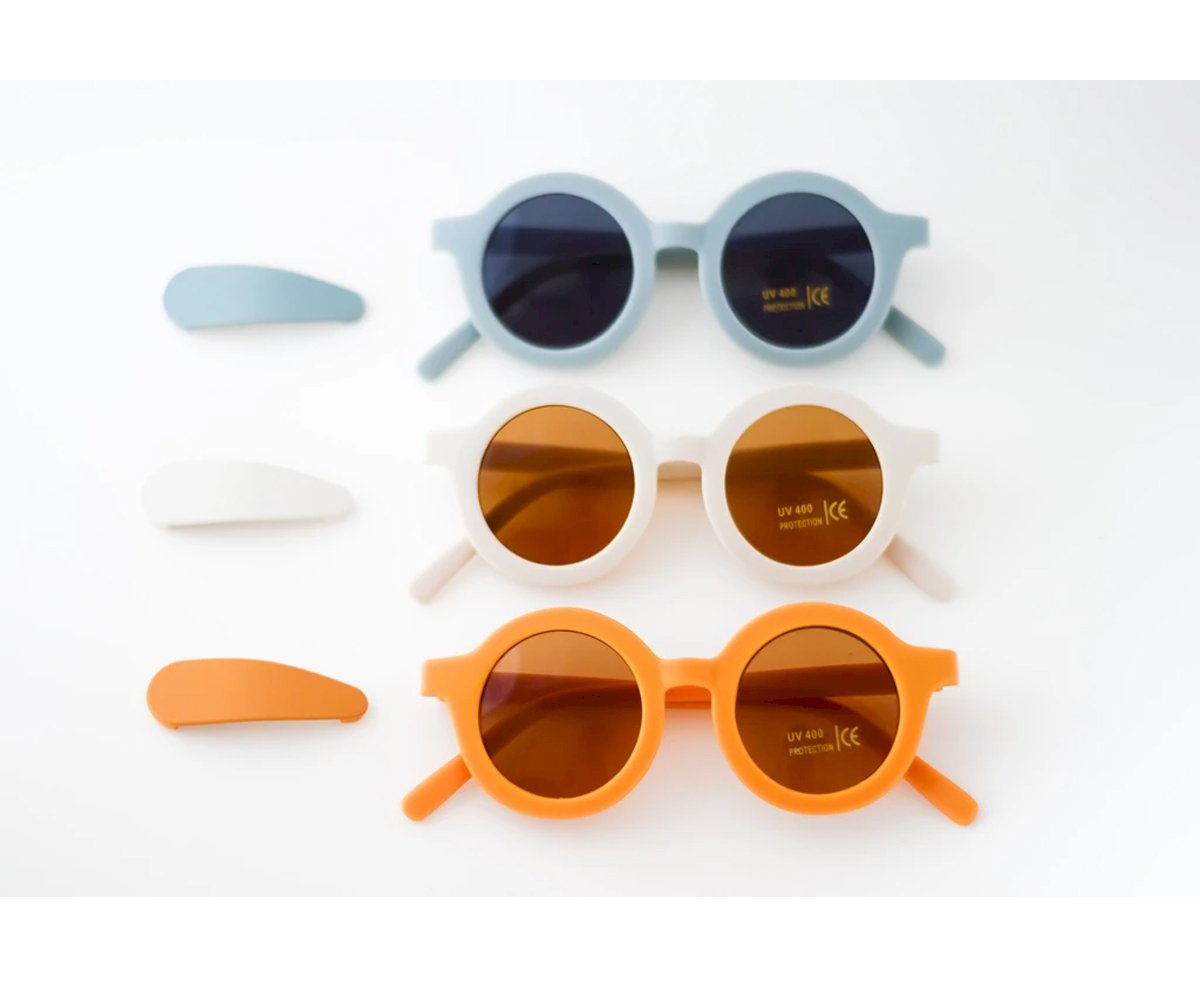 Clips para Pelo Snap Matte Golden-Light Blue-Buff