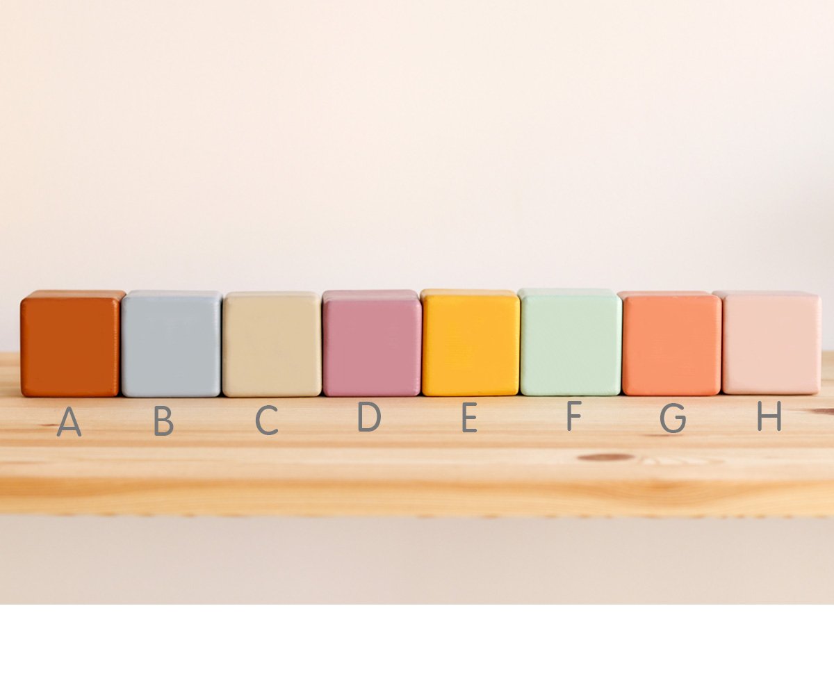 Cubi di Legno Personalizzati