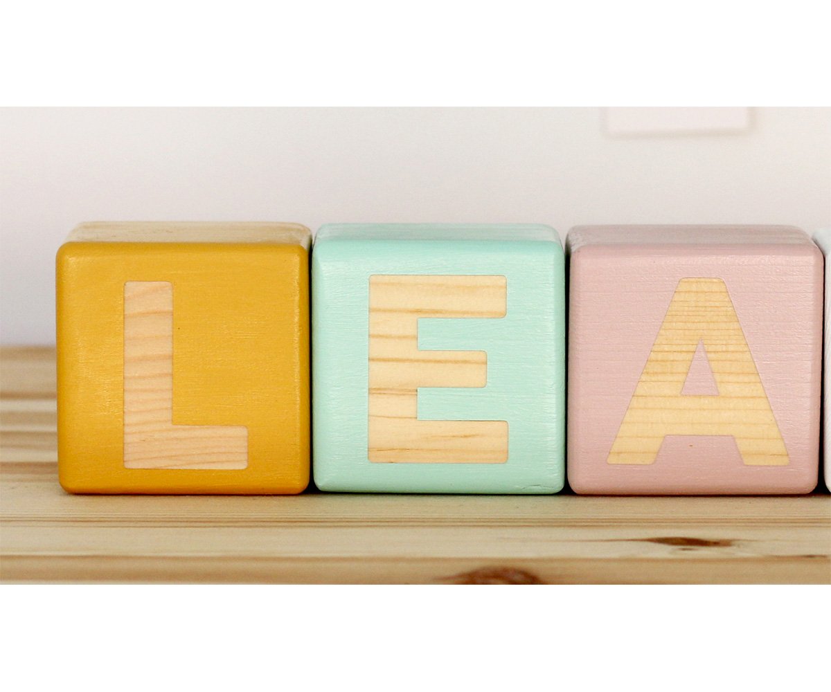 Cubi di Legno Personalizzati