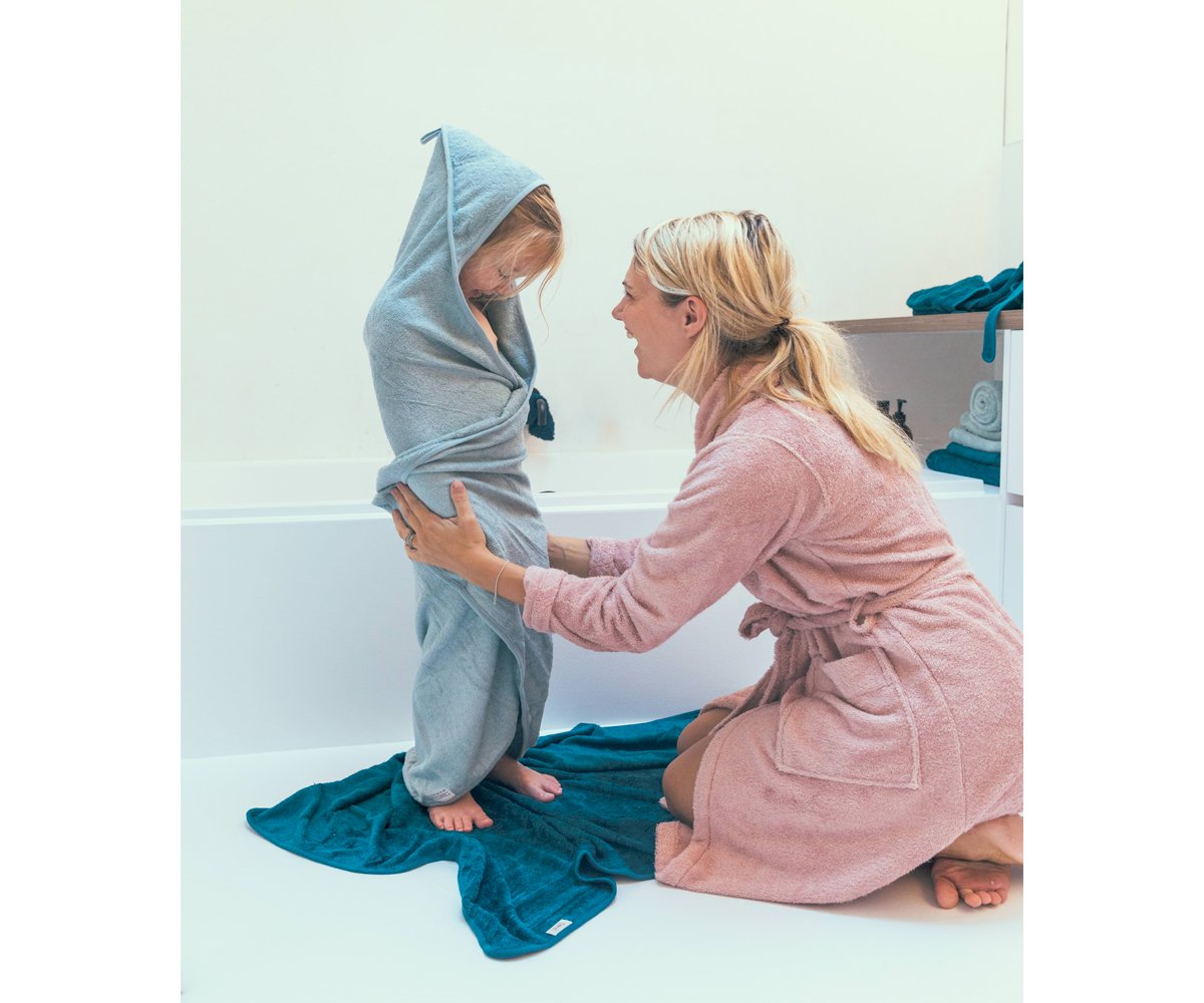 Capa / Toalla de Baño Timboo Grande Misty Rose Personalizable