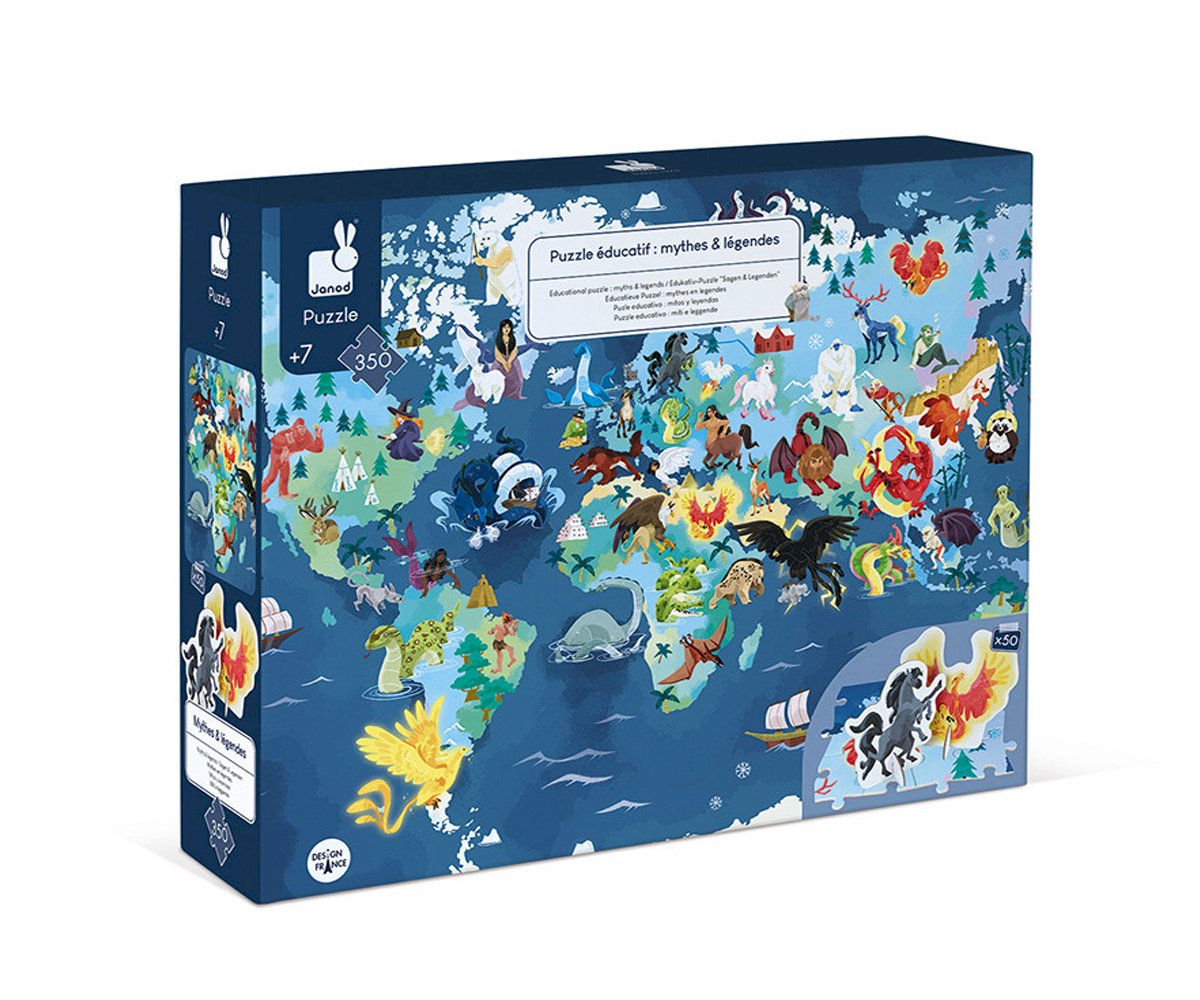 Puzzle Educativo Miti e Leggende