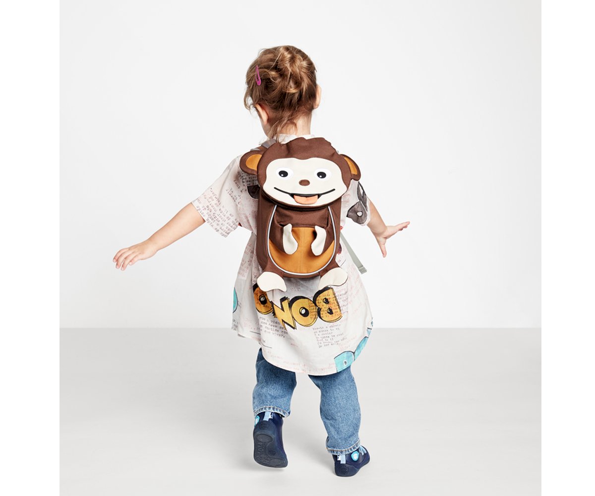 Mochila Pequeña Mono Personalizable