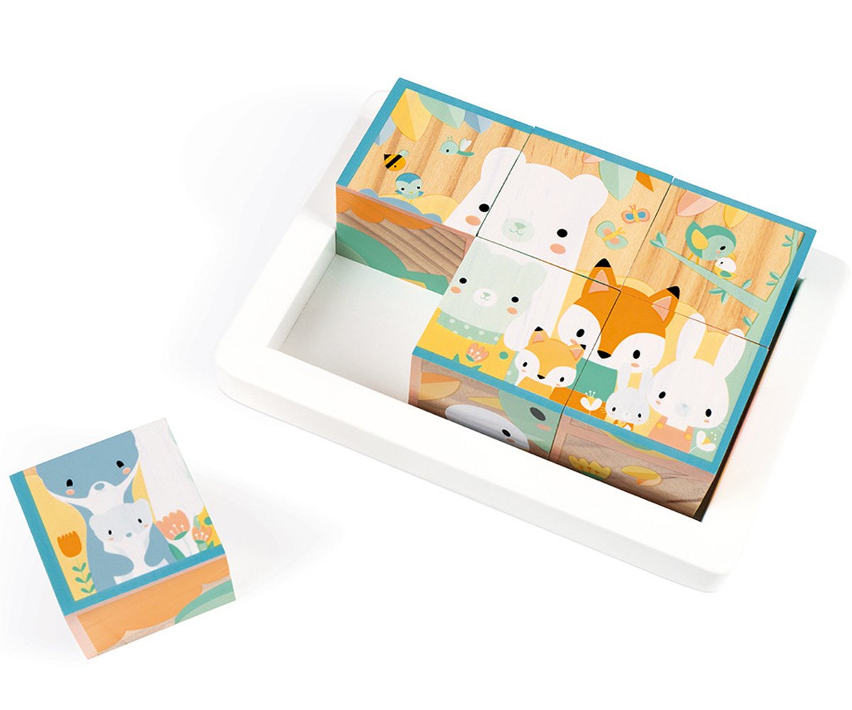 Vassoio con 6 Cubi Pure