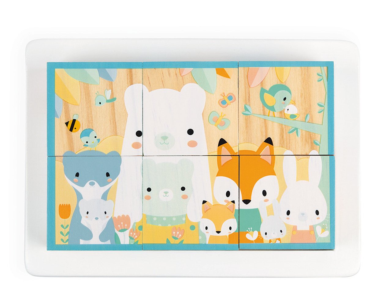 Vassoio con 6 Cubi Pure