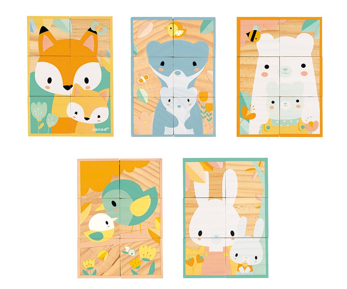 Vassoio con 6 Cubi Pure