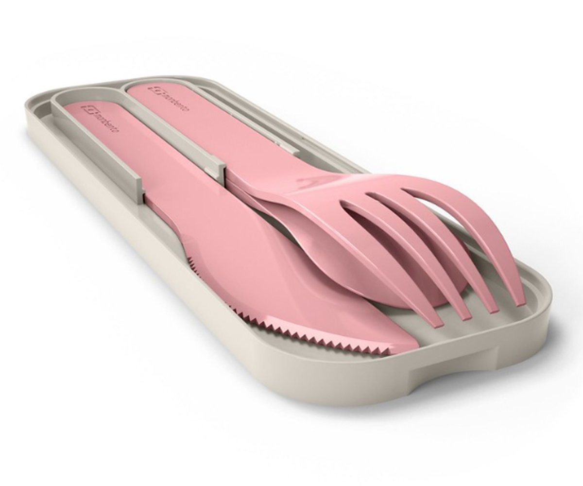 Couverts Pocket Biodégradables Blush