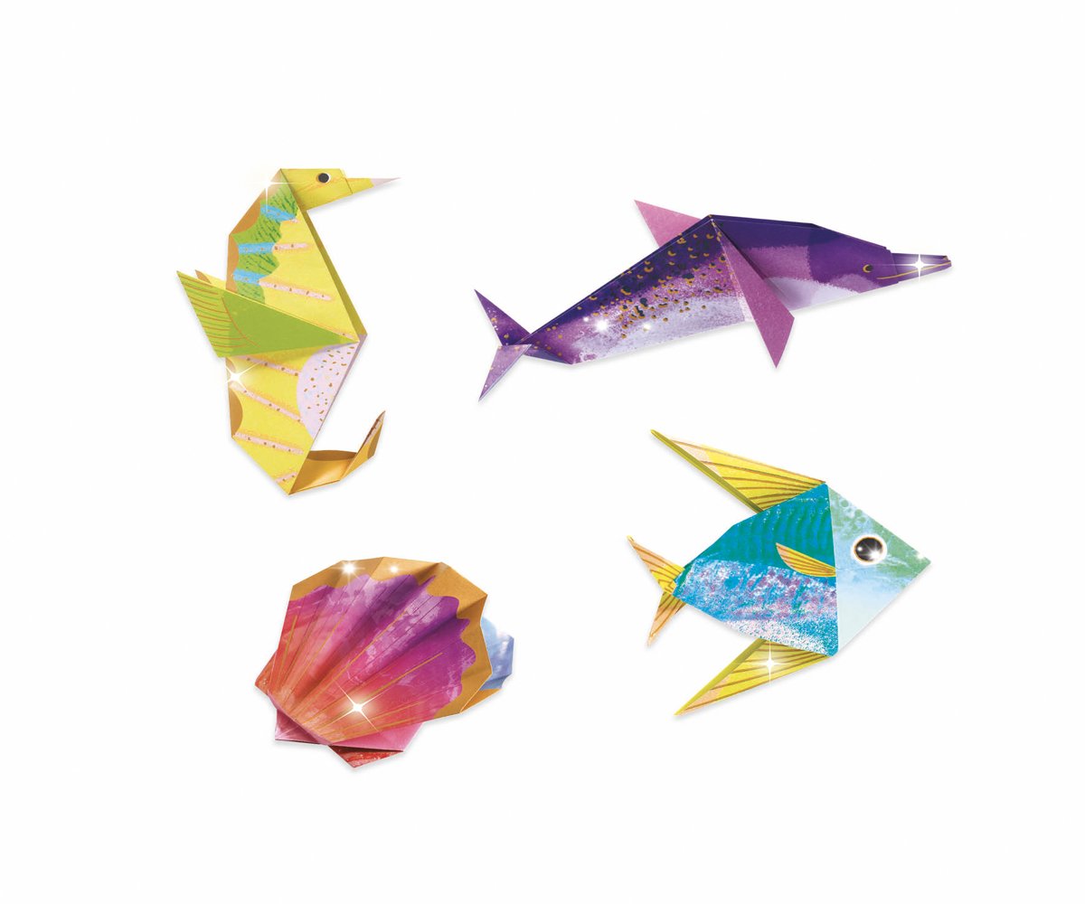 Papiroflexia Origami Animales Marinos
