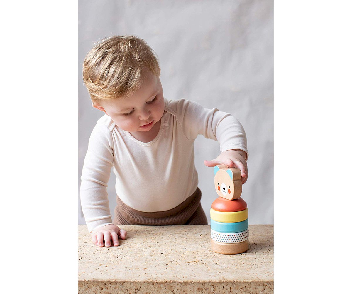 Apilable Oso de Madera