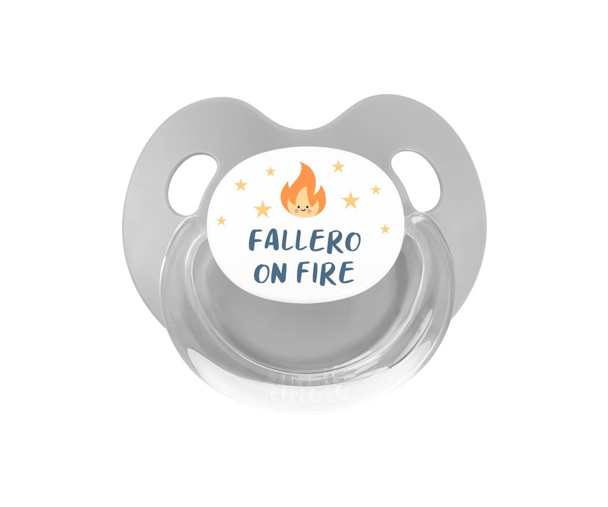 Chupete Retro Fallero On Fire
