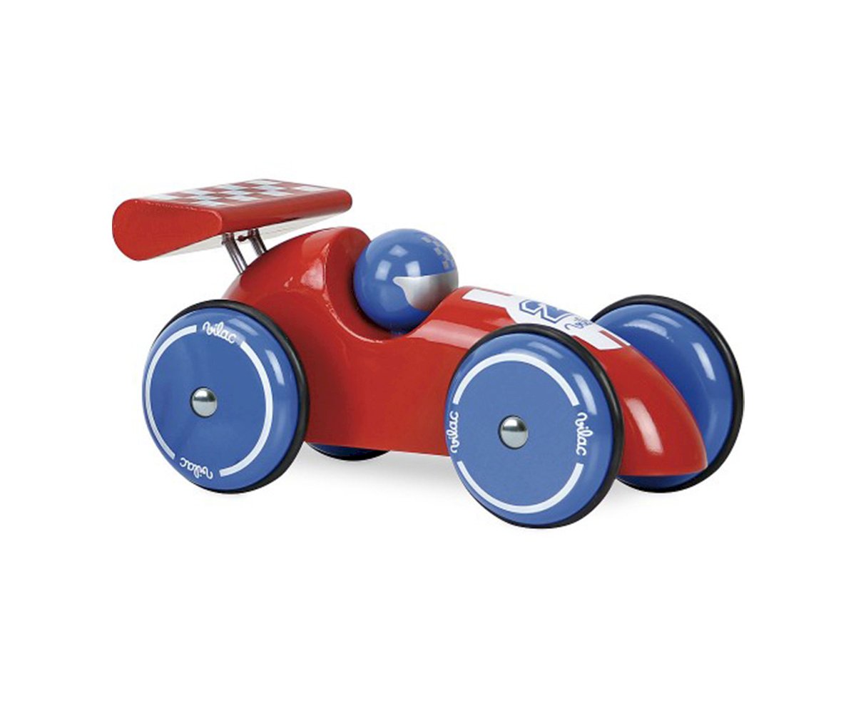 Coche de Arrastre Rojo y Azul