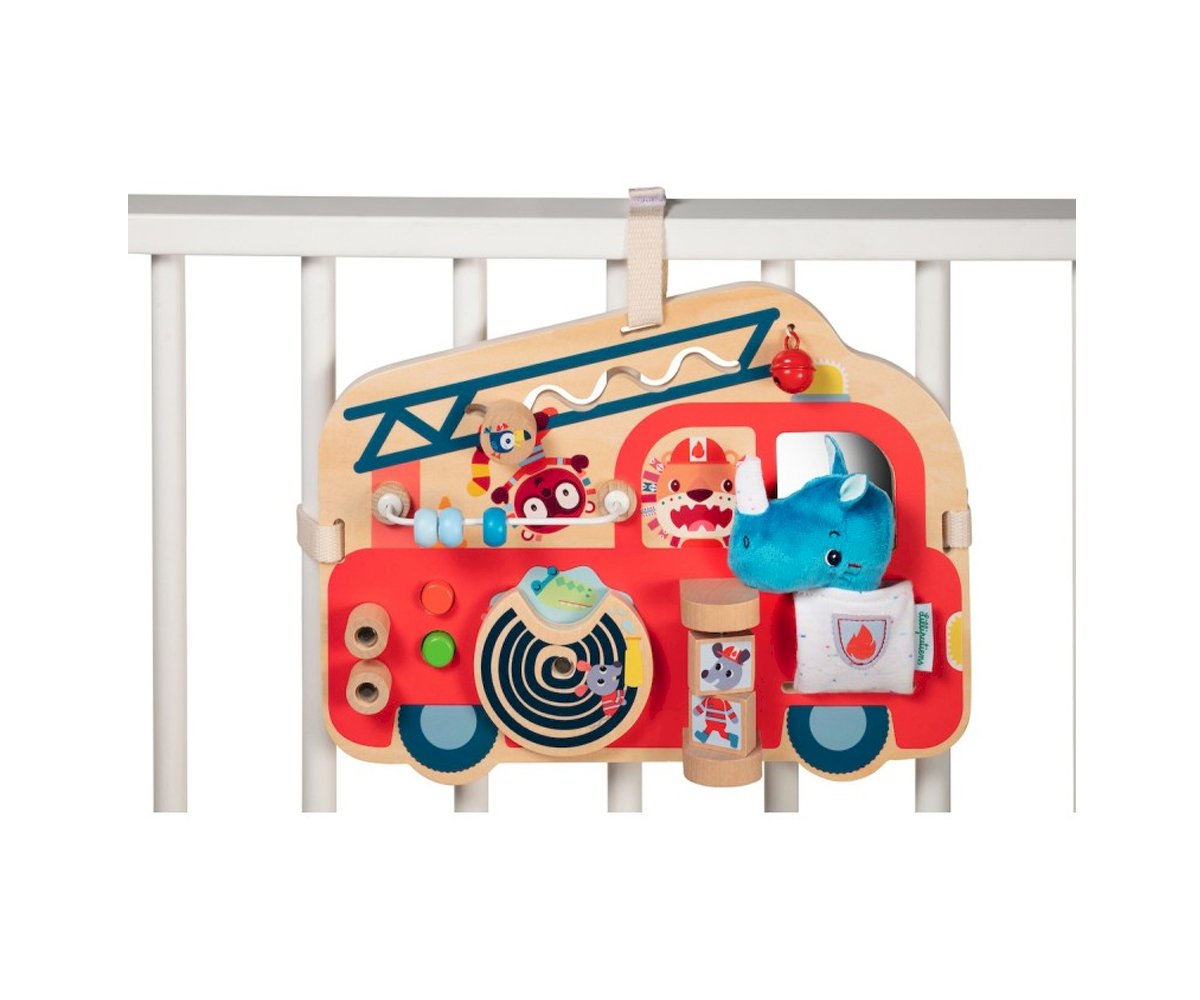 Panel de Actividades Camión de Bomberos