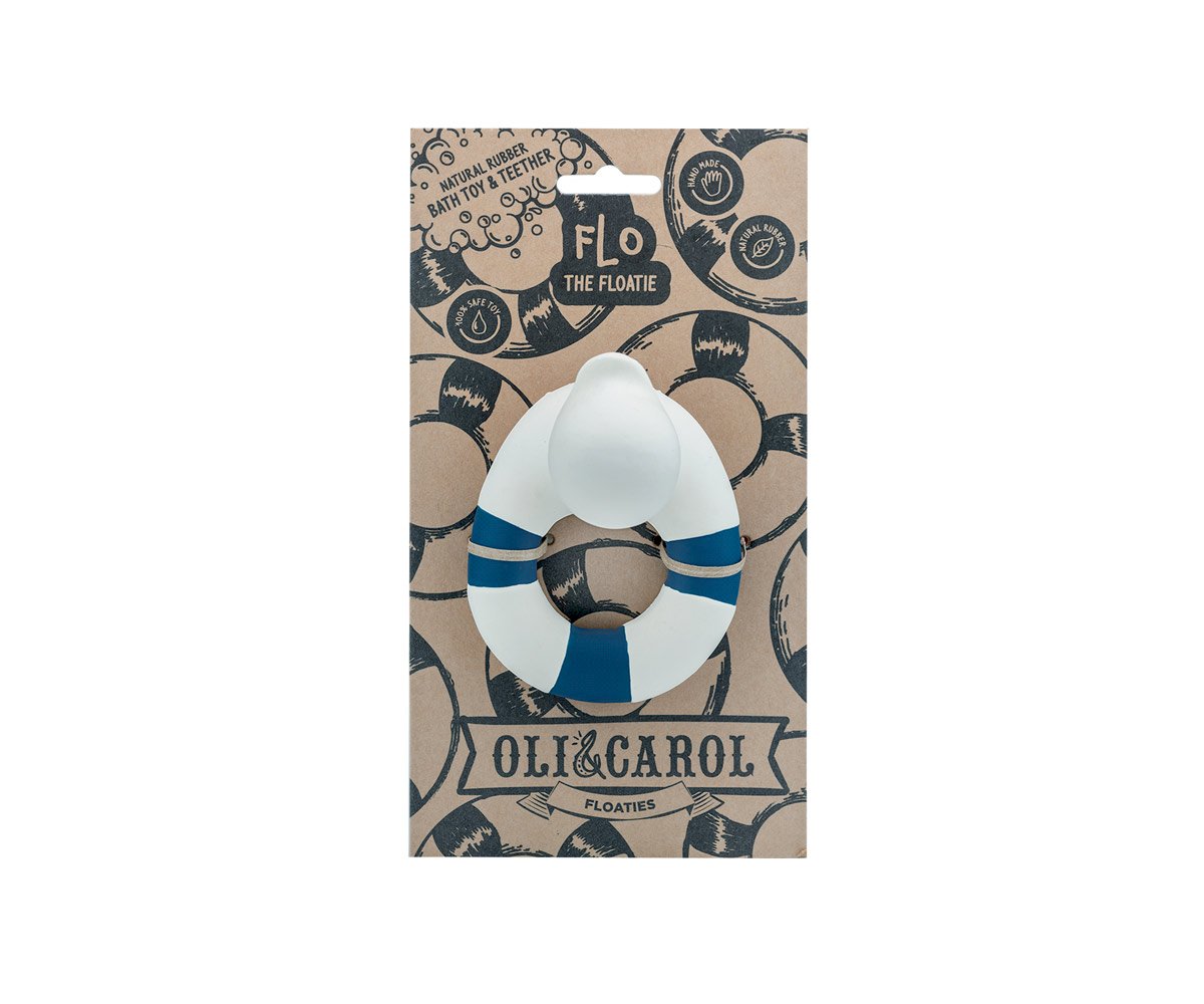 Pato de Baño Flo The Floatie Azul