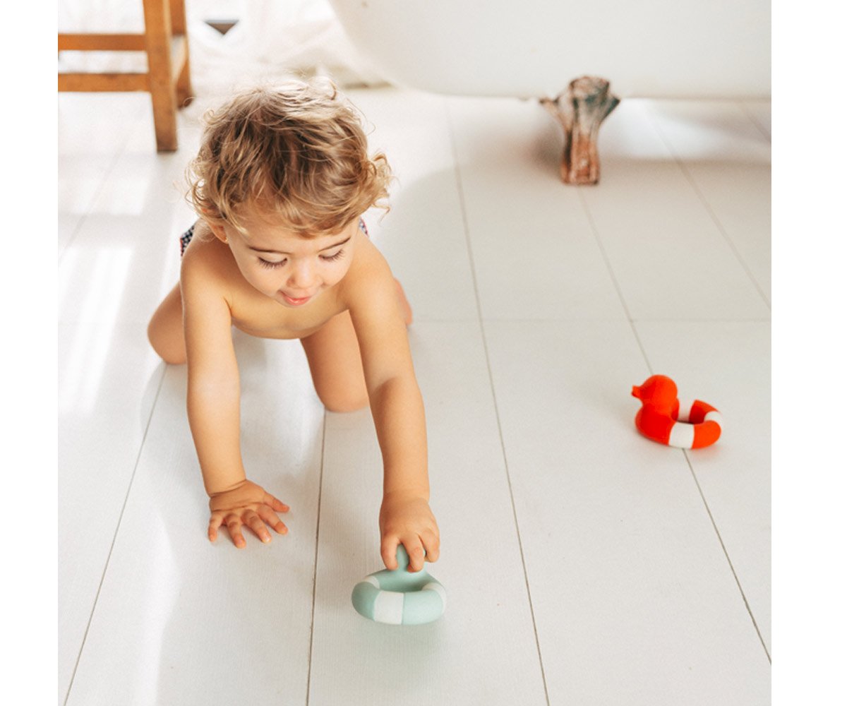 Pato de Baño Flo The Floatie Azul