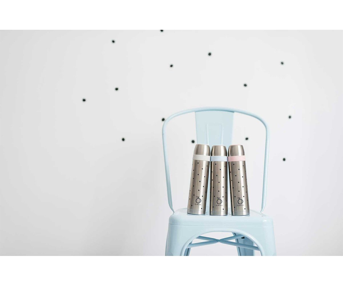 Thermos Acciaio Dots Beige 500ml