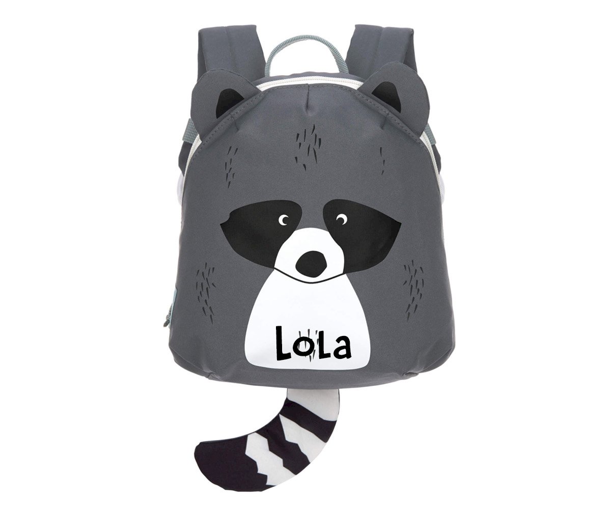 Mochila Infantil Mini Racoon Personalizable