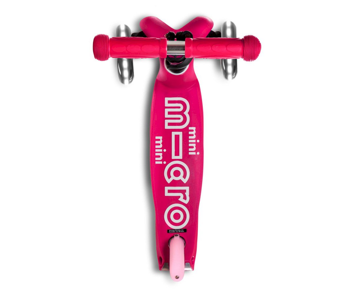 Patinete Mini Micro Deluxe Rosa Luces LED