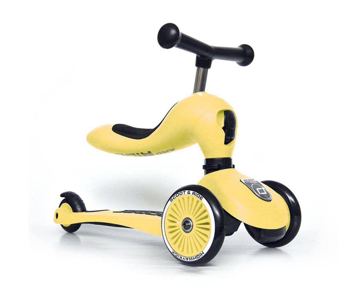Trottinette 2 en 1 Highwaykick One Lemon