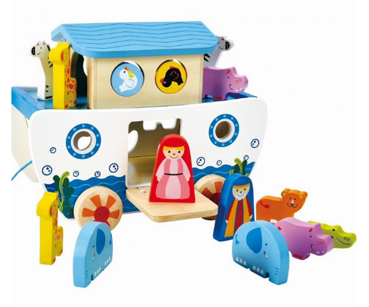 Juguete Para Arrastrar Arca De Noe