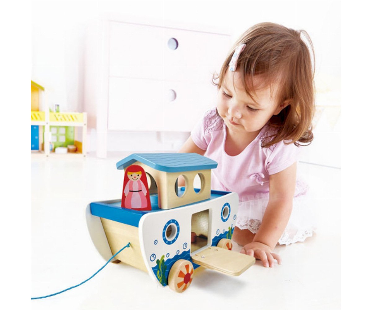 Juguete Para Arrastrar Arca De Noe