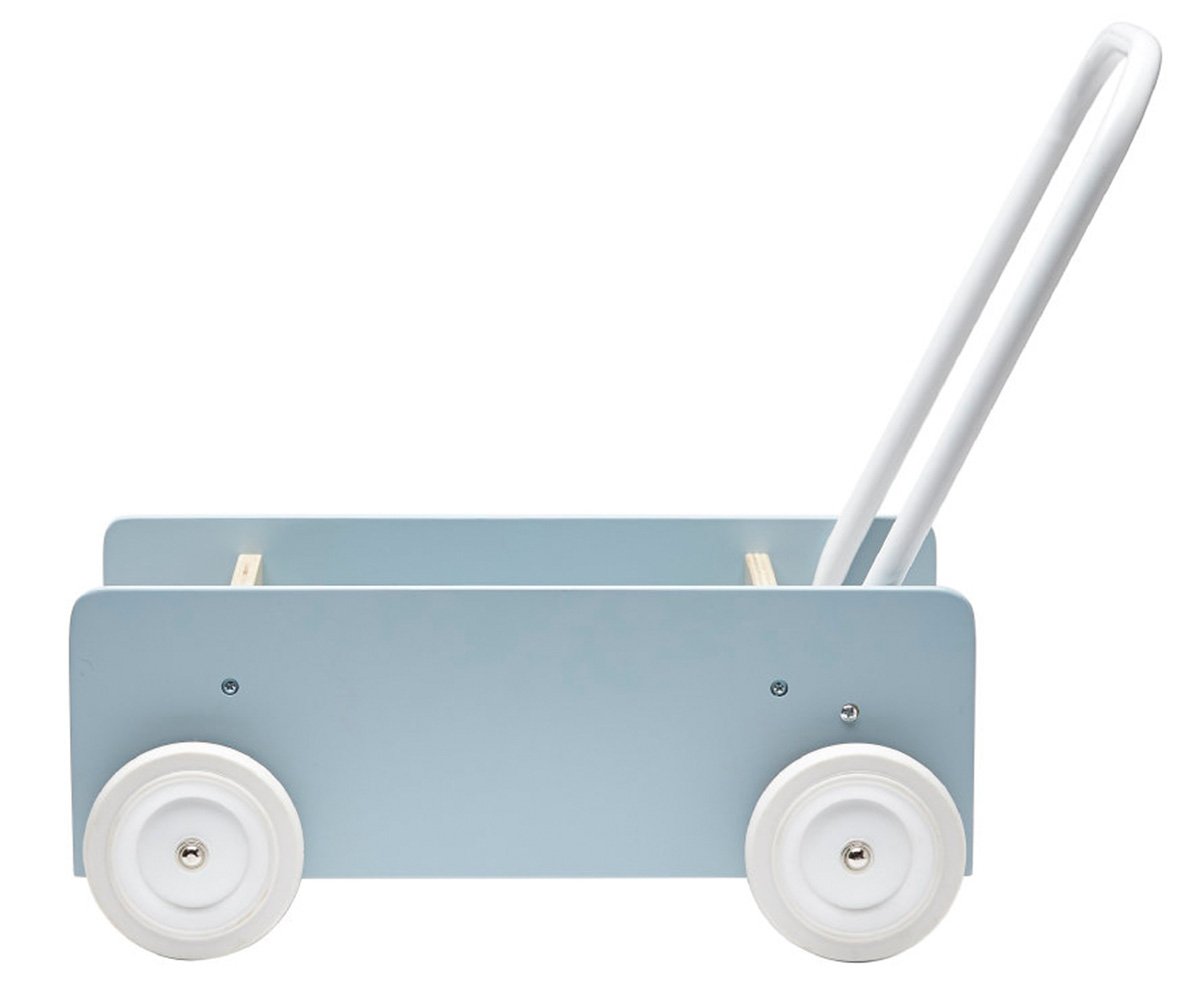 Para Arrastar Brinquedos e Andador azul e cinza